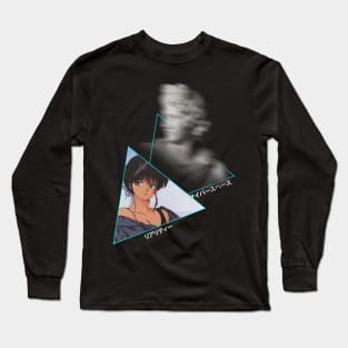 Anime Vaporwave Long Sleeve T-Shirt